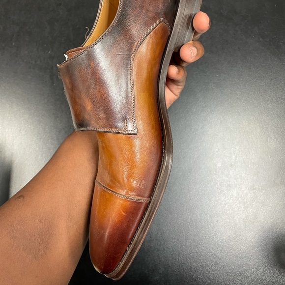Magnanni 
Brand new still great condition.
double-buckle monk shoes main image 4